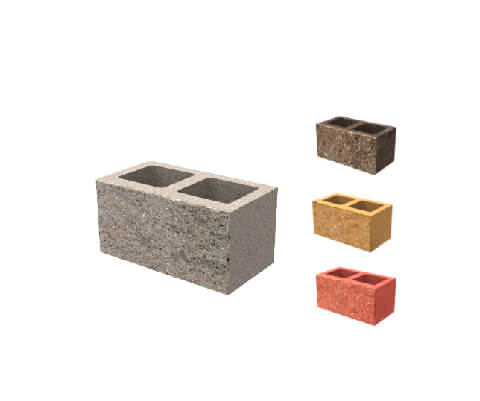 Bloque hormigon tensolite simil piedra 19x19x39 c/u